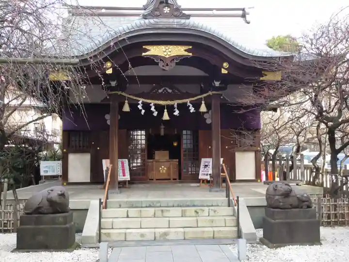 牛天神北野神社の本殿・本堂