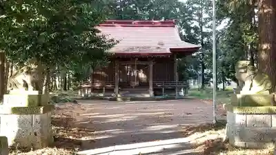 諏訪神社の本殿・本堂