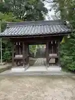 木鍋八幡宮の山門・神門