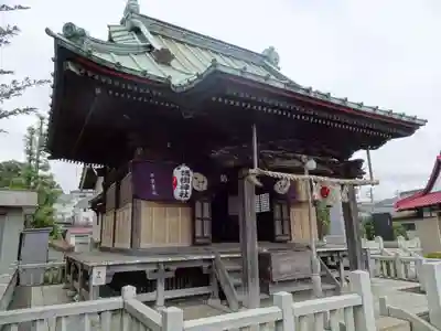 橘樹神社の本殿・本堂
