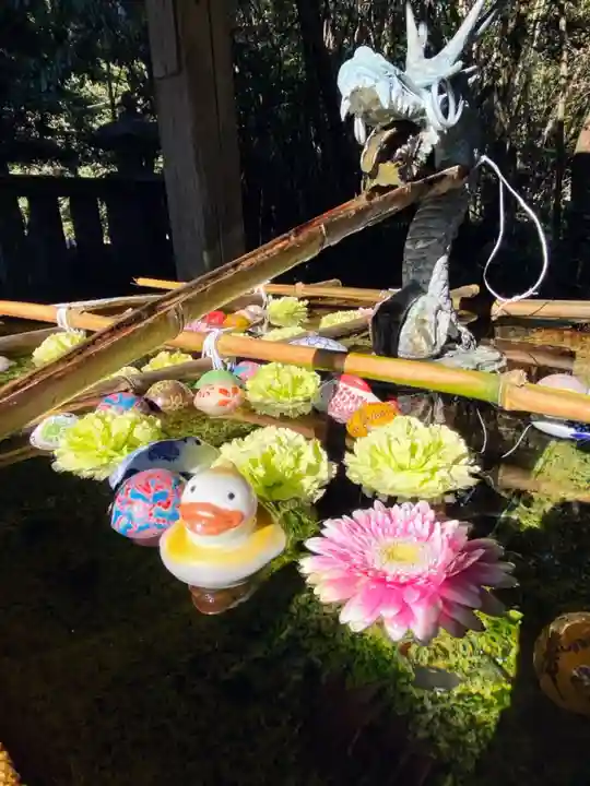 今市瀧尾神社の手水舎
