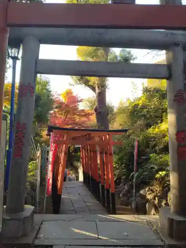 花園稲荷神社の鳥居