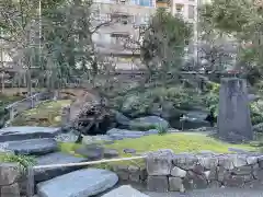 湯島天満宮の庭園