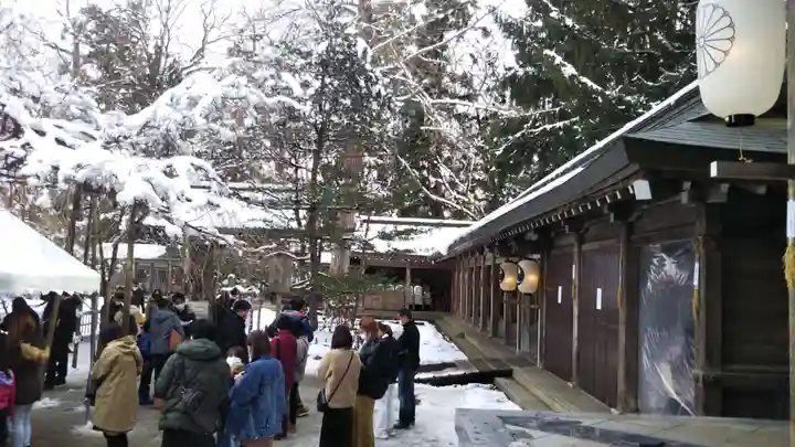 伊佐須美神社の本殿・本堂