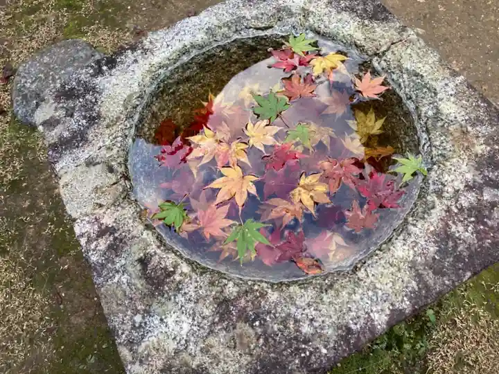 神護寺の手水舎