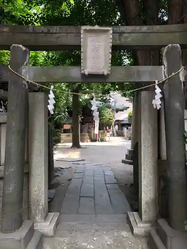 小野照崎神社の鳥居