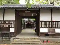 菱妻神社の山門・神門
