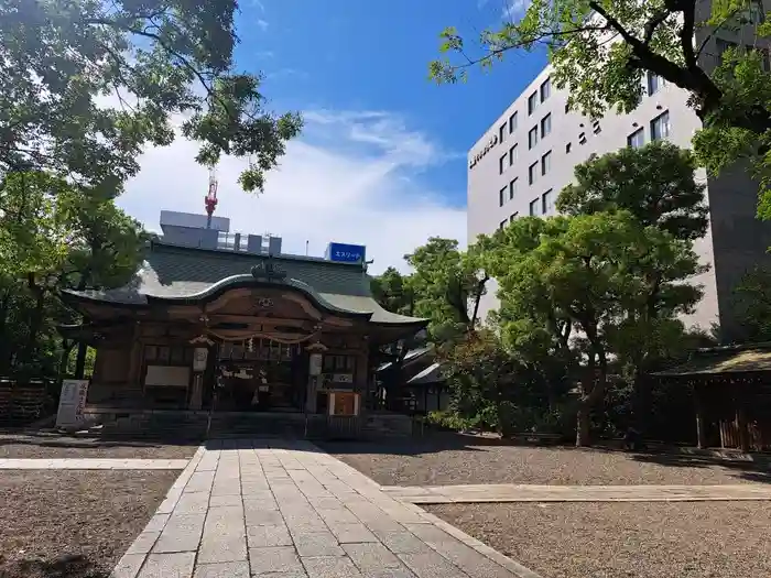 坐摩神社の本殿