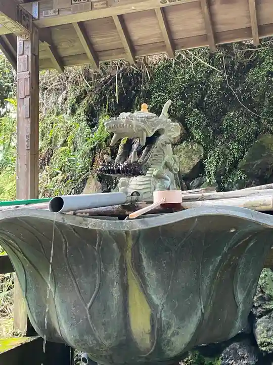 施福寺の手水舎