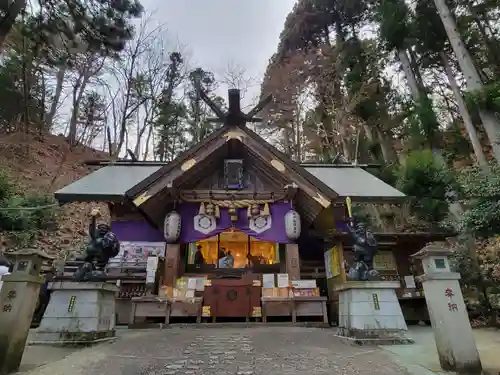 中之嶽神社の本殿