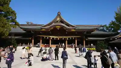 寒川神社の本殿・本堂