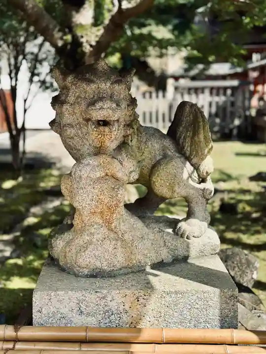 手向山八幡宮の狛犬