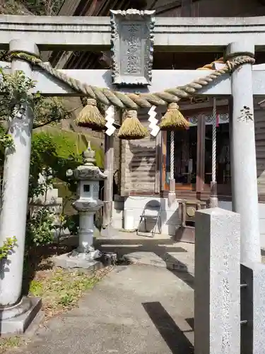 金刀比羅神社の鳥居