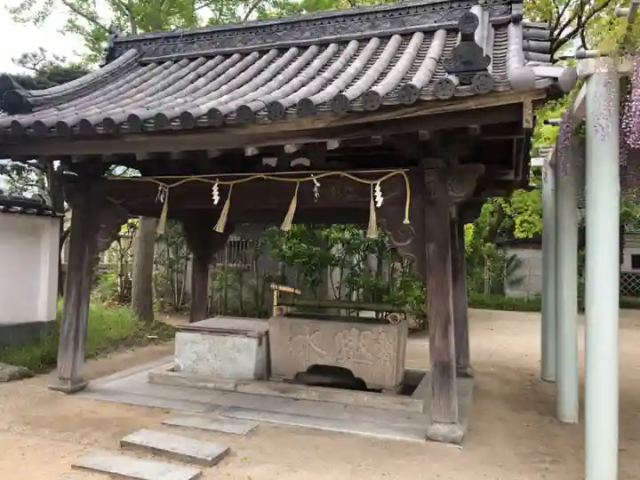 曽根天満宮の手水舎