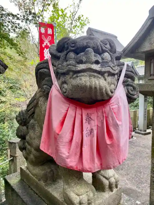 朝護孫子寺の狛犬