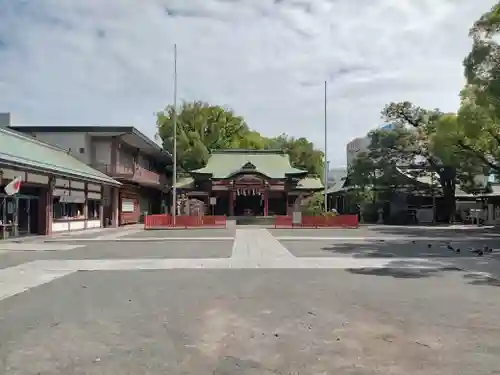 開口神社の本殿・本堂