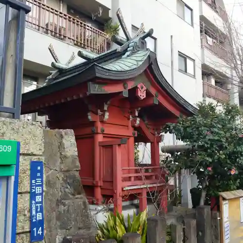 亀塚稲荷神社の本殿・本堂