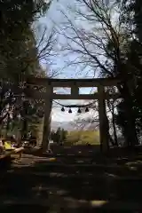 宝登山神社奥宮の鳥居