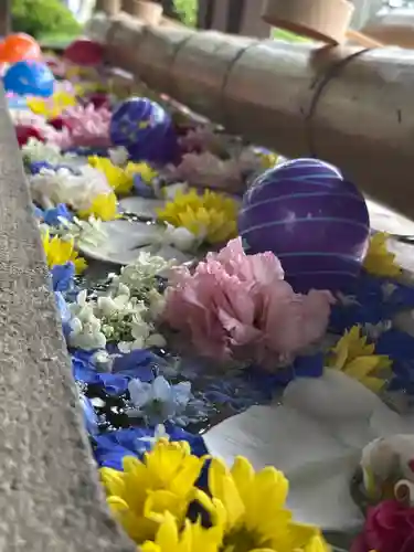 群馬県護国神社の手水舎