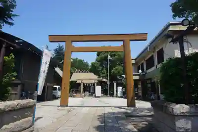 寒川神社の鳥居