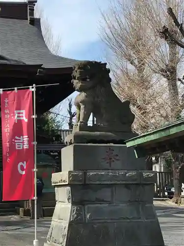 滝野川八幡神社の狛犬