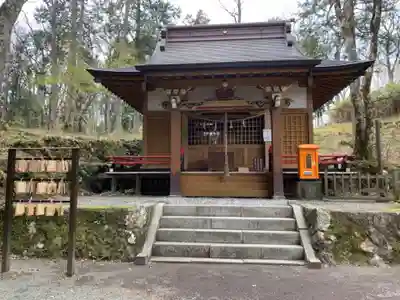 胎内神社の本殿・本堂