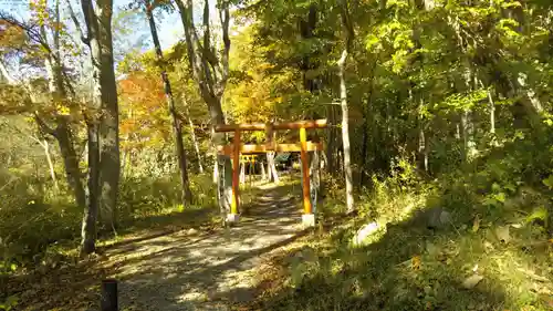 大沼駒ケ岳神社の鳥居