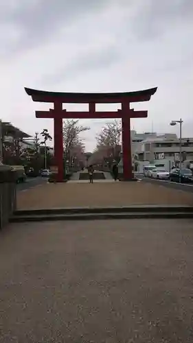 鶴岡八幡宮の鳥居