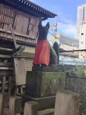 柳森神社の狛犬