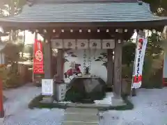 薬師寺八幡宮の手水