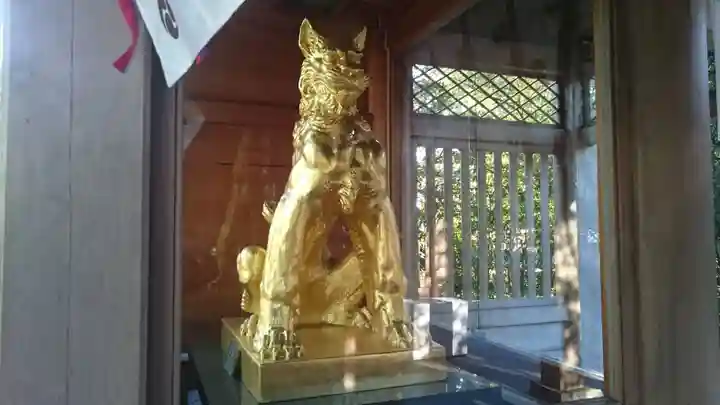 安住神社の狛犬