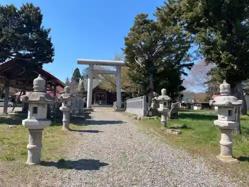 森町稲荷神社の鳥居