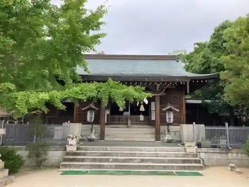 熊内八幡神社の本殿・本堂