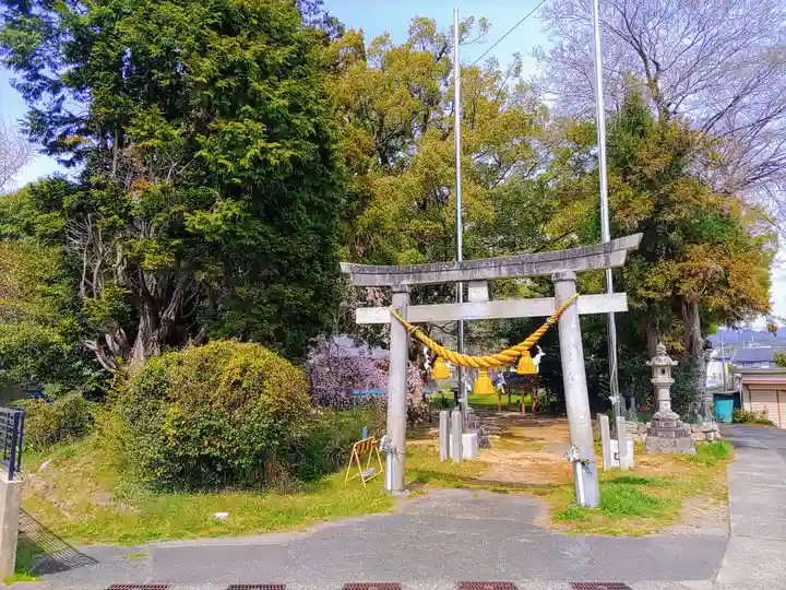 八幡社(赤坂町)の鳥居