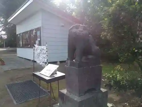 江部乙神社の狛犬