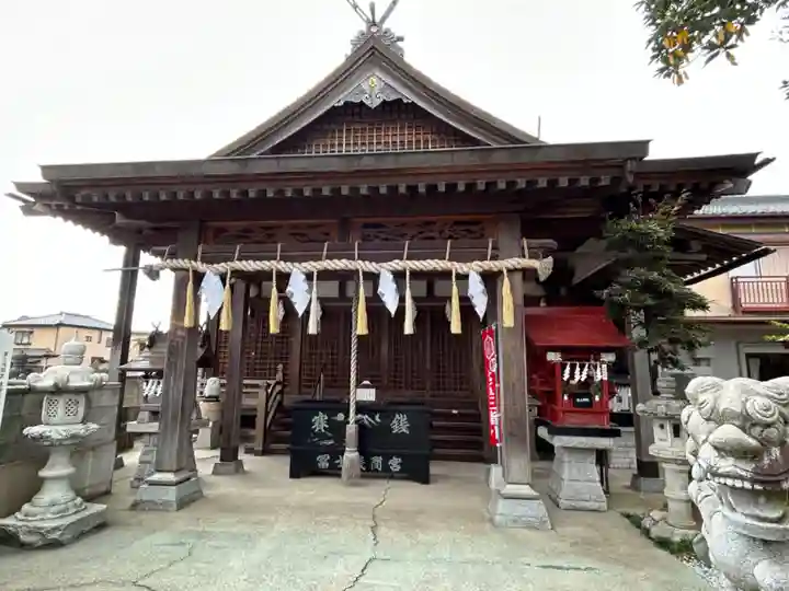 富士浅間宮の本殿・本堂