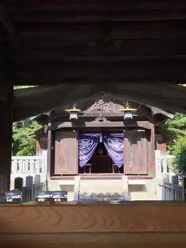 福良八幡神社の本殿・本堂
