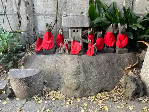 波除神社（波除稲荷神社）の狛犬