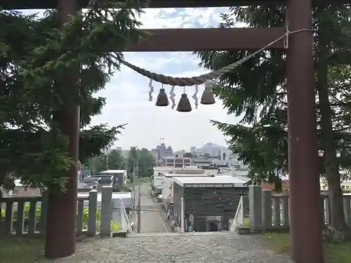 上手稲神社の鳥居