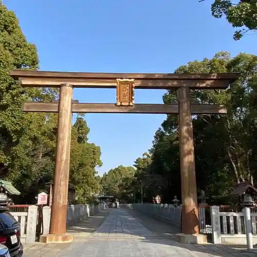 和泉國一之宮　大鳥大社の鳥居