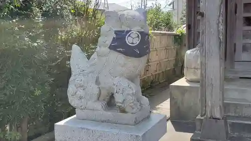 八日市場東照宮の狛犬