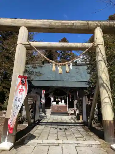 涌谷神社の鳥居