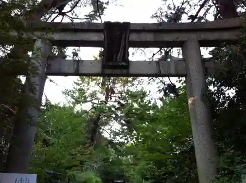 梨木神社の鳥居