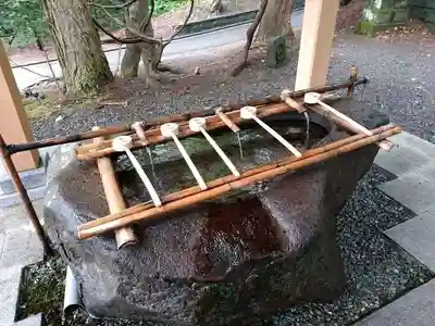 千歳神社の手水舎