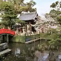 牛嶋天満宮の庭園