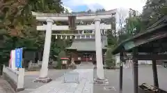 正一位岩走神社の鳥居