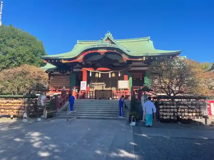 亀戸天神社の本殿・本堂