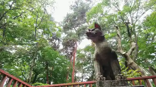 上宮稲荷神社の狛犬