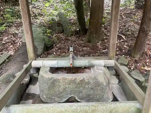 三之宮神社の手水