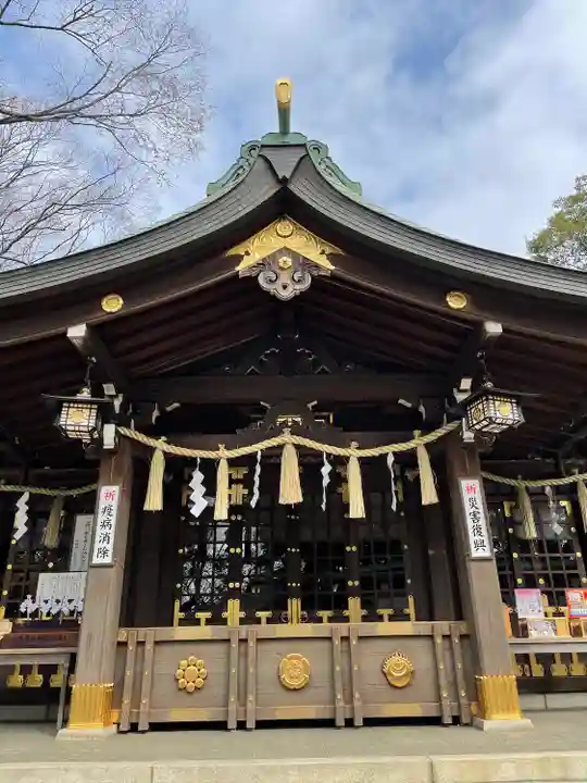検見川神社の本殿・本堂